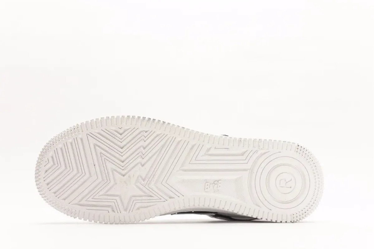 A Bathing Ape Bape Sta White Blue Edition