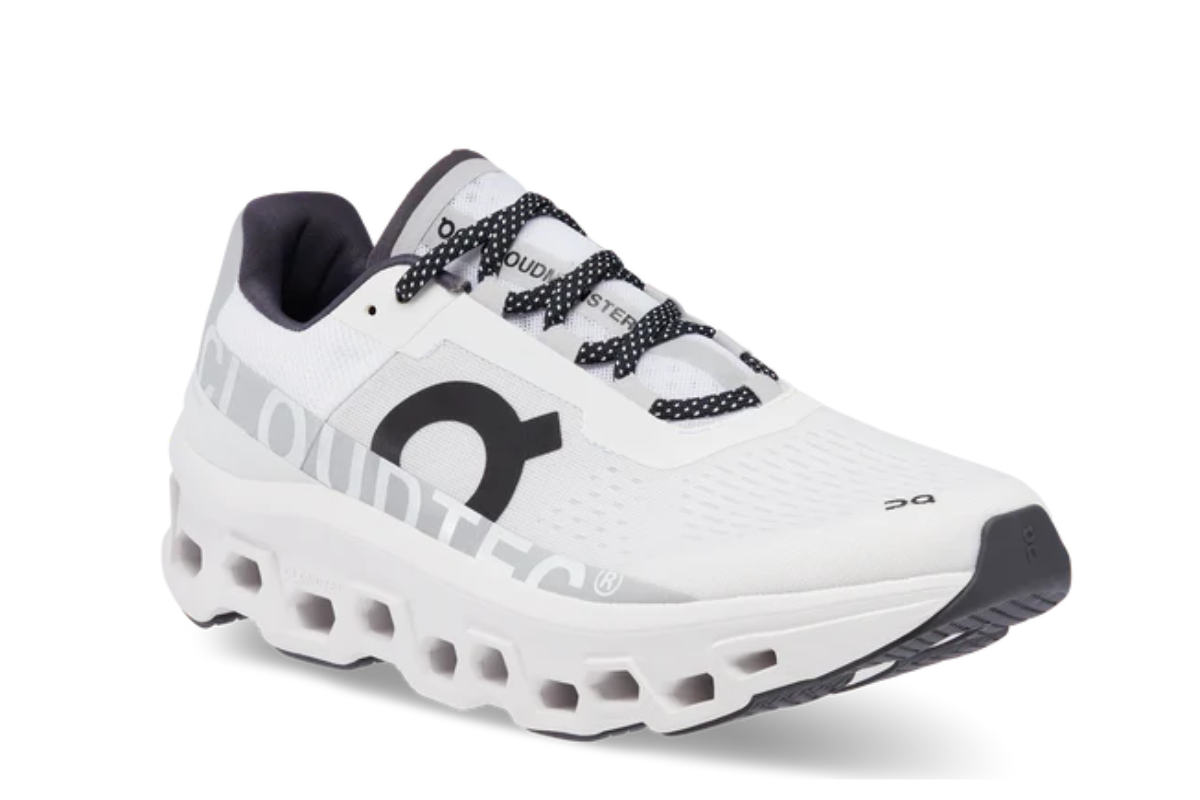 On Cloudmonster White Edition