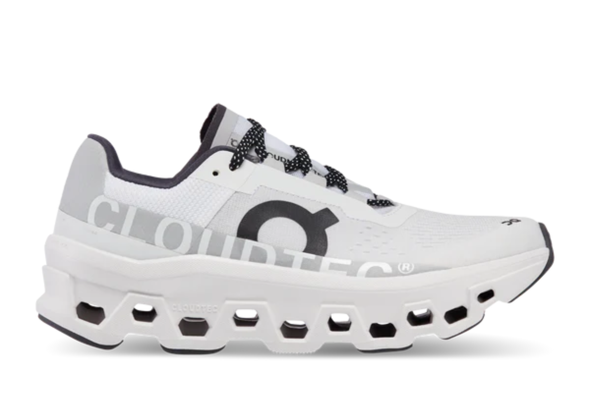On Cloudmonster White Edition