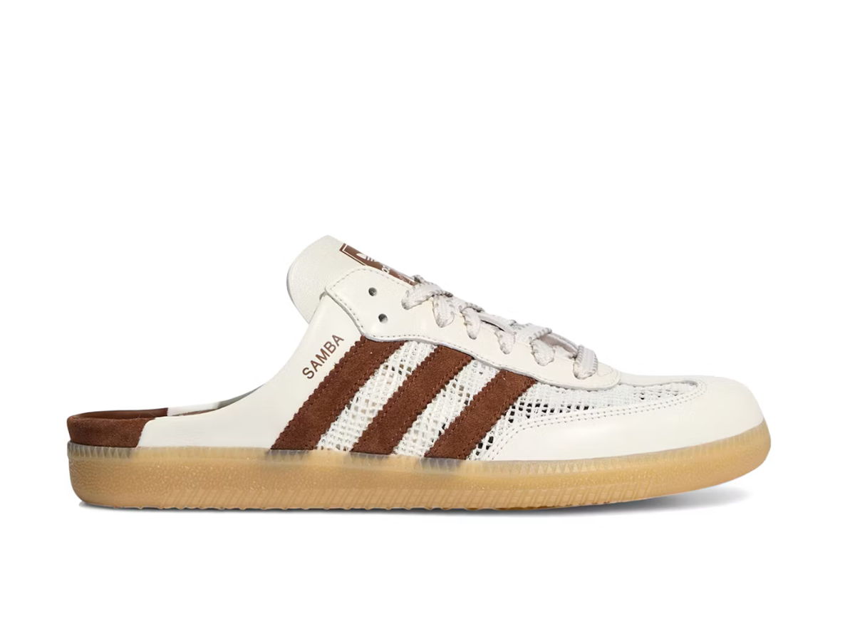 Adidas Samba Mule – Off White/Preloved Brown