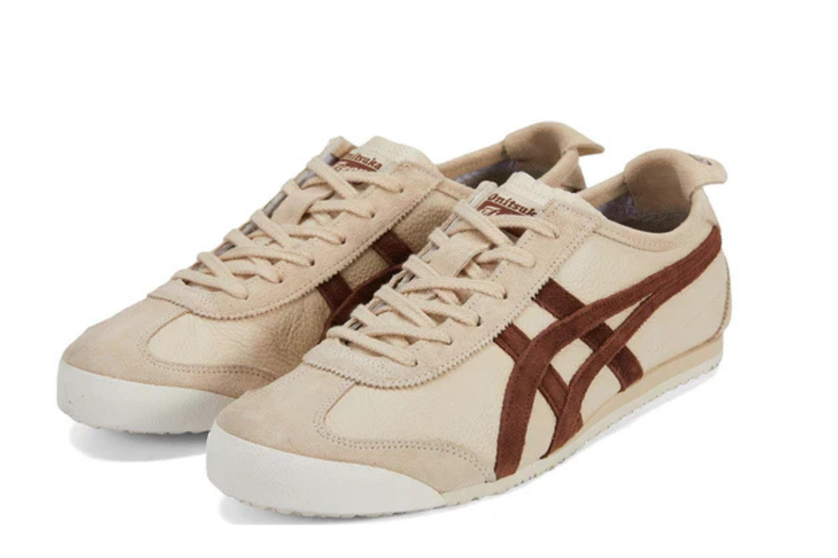 Onitsuka Tiger Beige Suede and Brown Edition