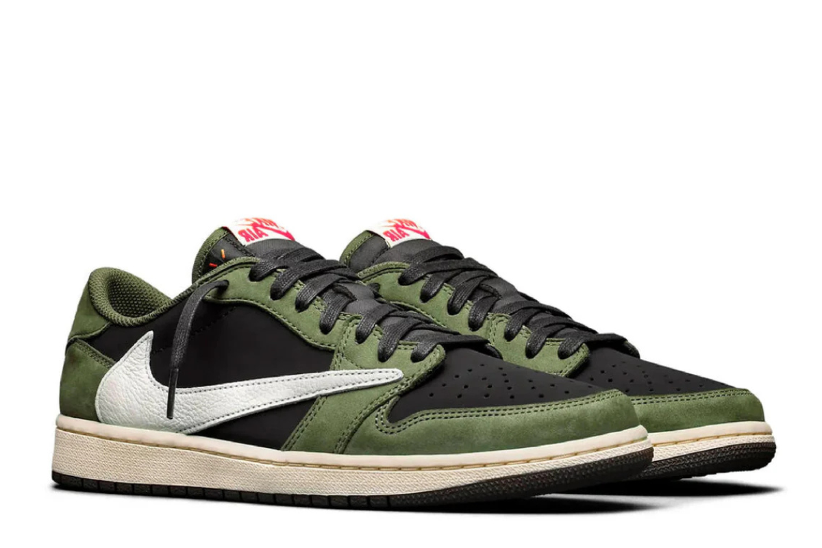 Travis Scott x Air Jordan 1 Low OG Black Olive Edition