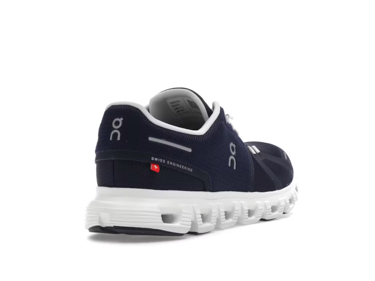 On Running Cloud 6 Midnight White Colorway