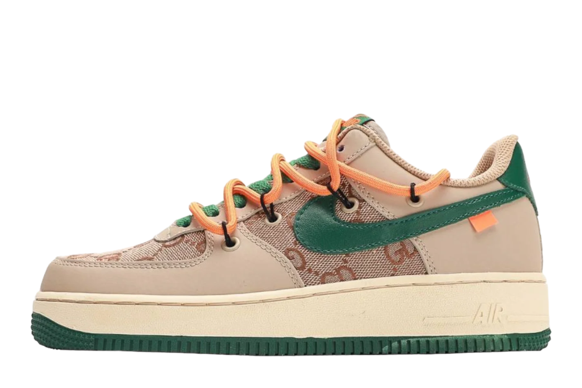 Nike Air Force 1 Low White Supreme Gucci Edition