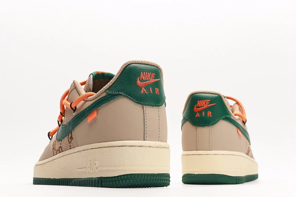 Nike Air Force 1 Low White Supreme Gucci Edition