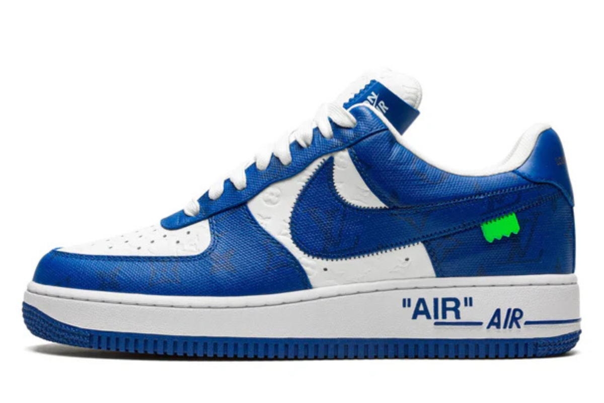 Nike x Louis Vuitton Air Force 1 Low "Virgil Abloh - White/Blue" Sneakers