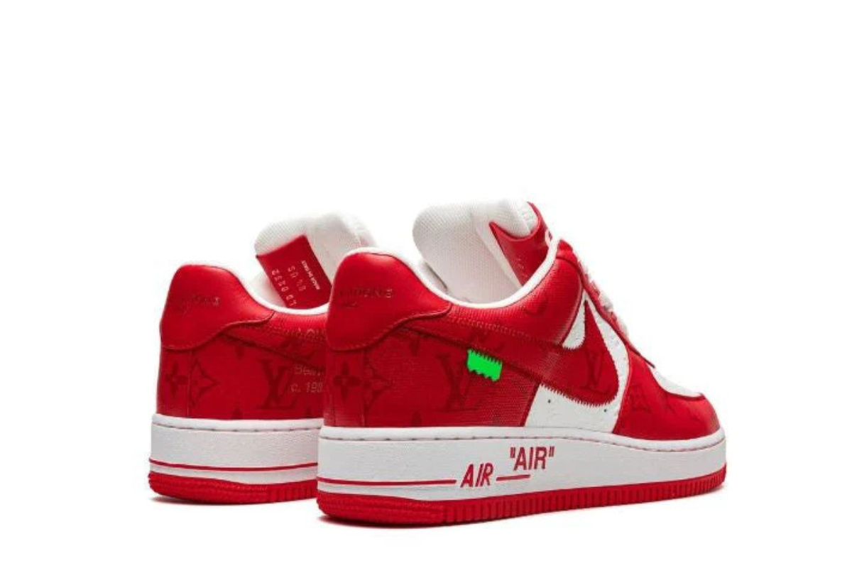 Nike x Louis Vuitton Air Force 1 Low Virgil Abloh - White/Red sneakers