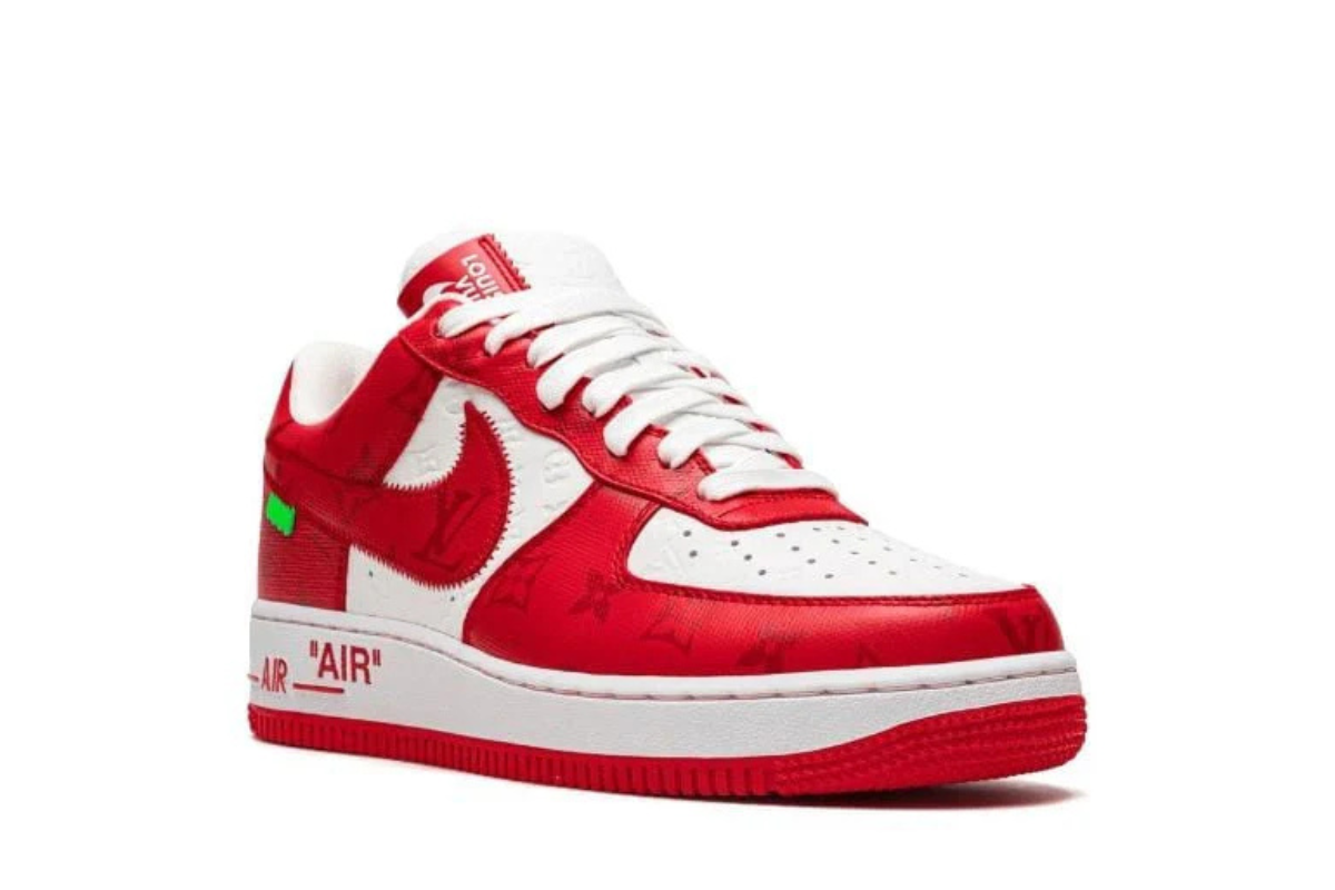 Nike x Louis Vuitton Air Force 1 Low Virgil Abloh - White/Red sneakers