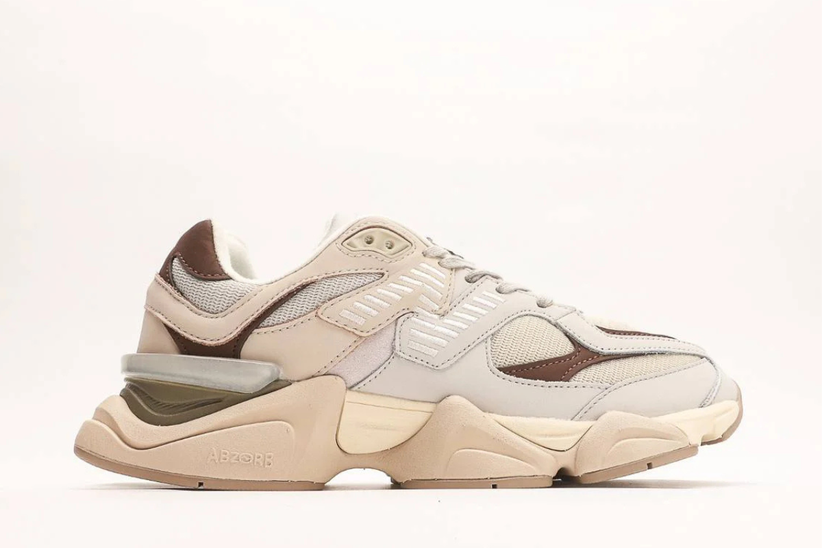 New Balance 9060 in Grey Matter and Timberwolf Edition