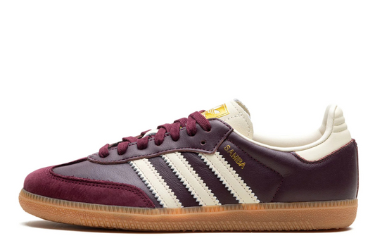 Adidas Samba in Maroon