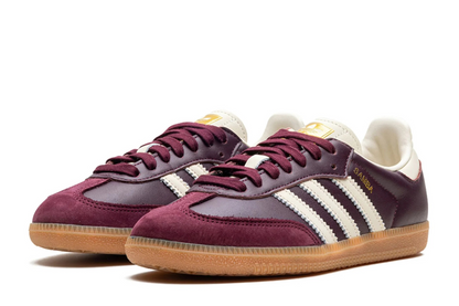 Adidas Samba in Maroon