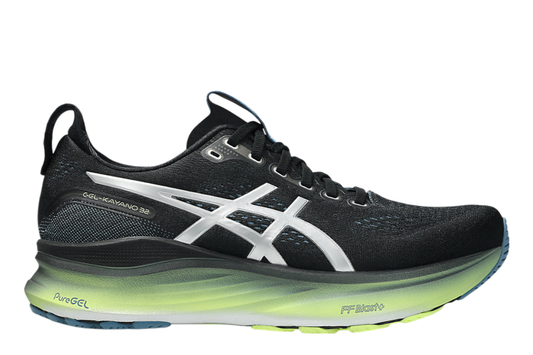 Asics Gel-Kayano 32 Luxe Black and Green