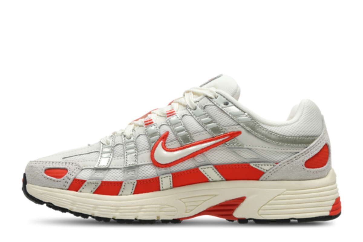 Nike P-6000 in Sail Picante Red Colorway