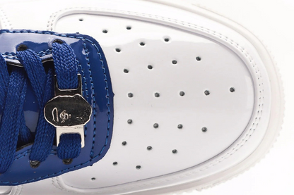 A Bathing Ape Bape Sta White Blue Edition