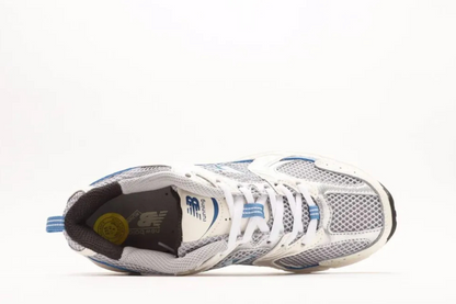 New Balance 530 in Silver and Blue