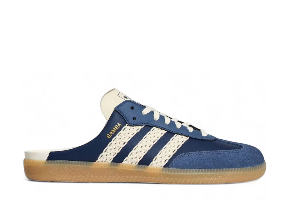 Adidas Samba Mule – Night Indigo/Off White/Gum