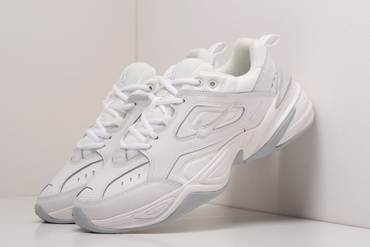 Nike M2K Tekno sneakers in White and Grey