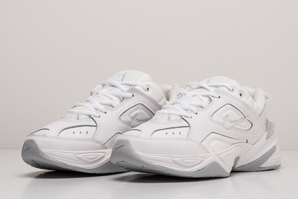 Nike M2K Tekno sneakers in White and Grey