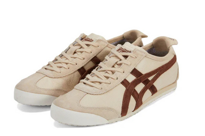 Onitsuka Tiger Beige Suede and Brown Edition