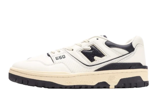 New Balance 550 Aime Leon Dore White and Navy Edition