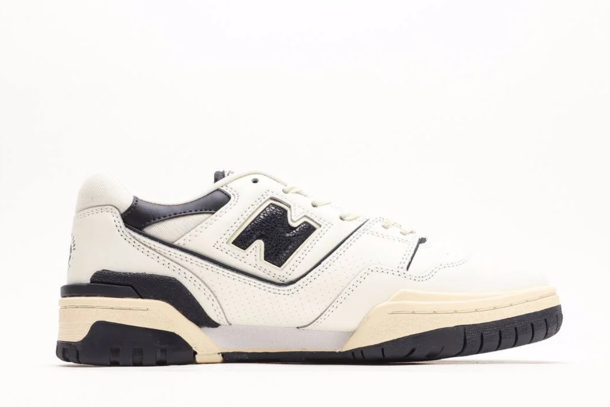 New Balance 550 Aime Leon Dore White and Navy Edition