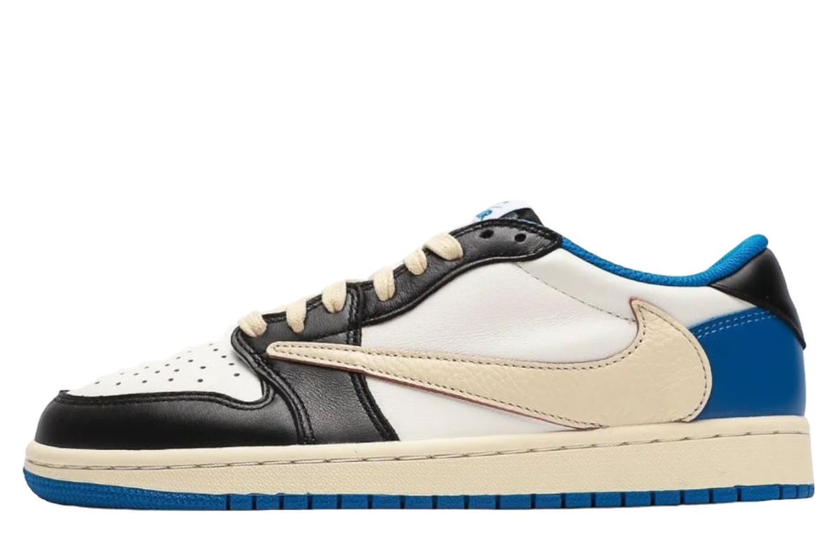 AJ 1 Travis Scott x Nike Blue Black White Edition