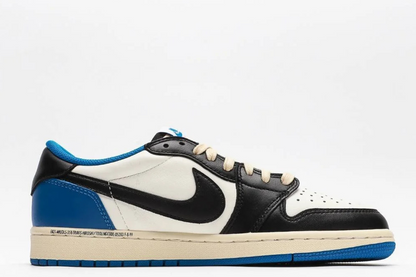 AJ 1 Travis Scott x Nike Blue Black White Edition