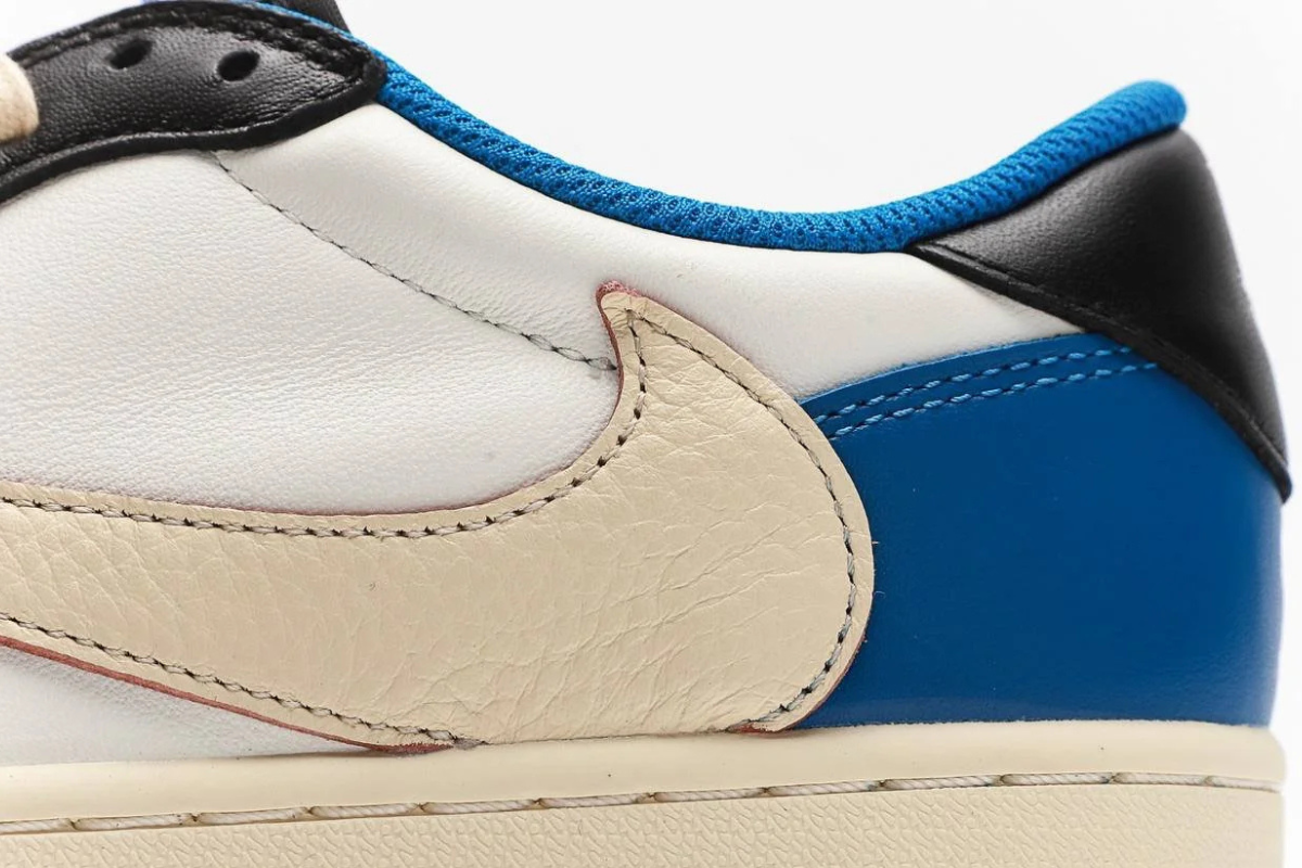 AJ 1 Travis Scott x Nike Blue Black White Edition
