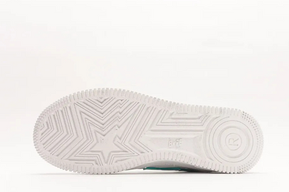 A Bathing Ape Bape Sta White Green Edition