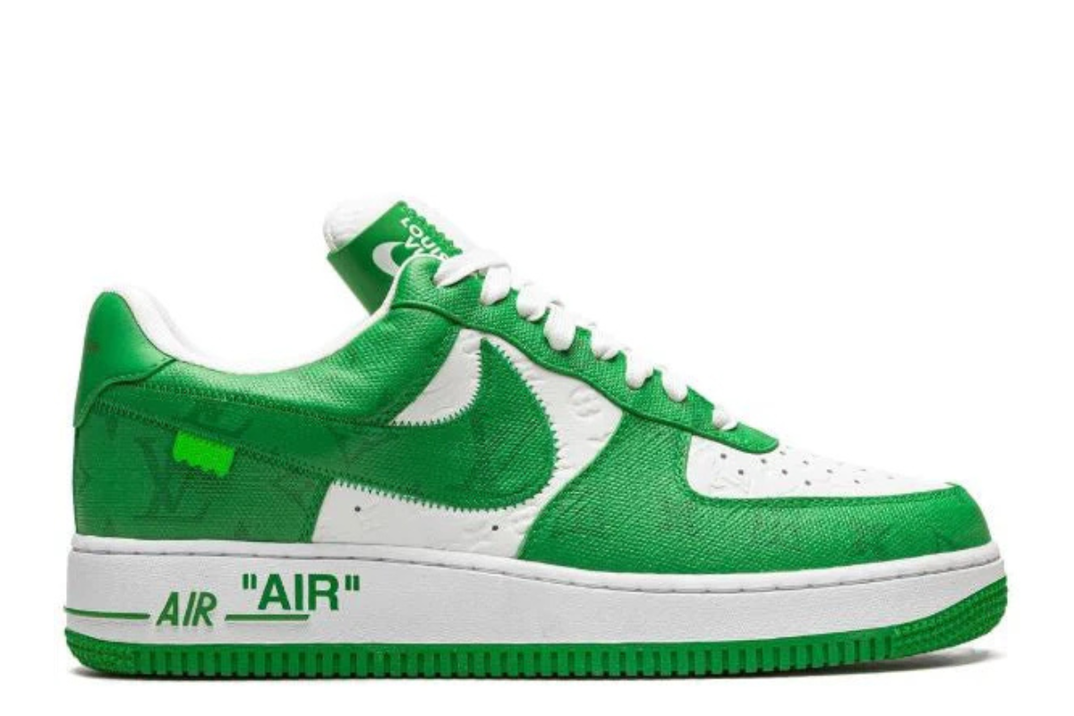 Nike x Louis Vuitton Air Force 1 Low Virgil Abloh - White/Green Sneakers