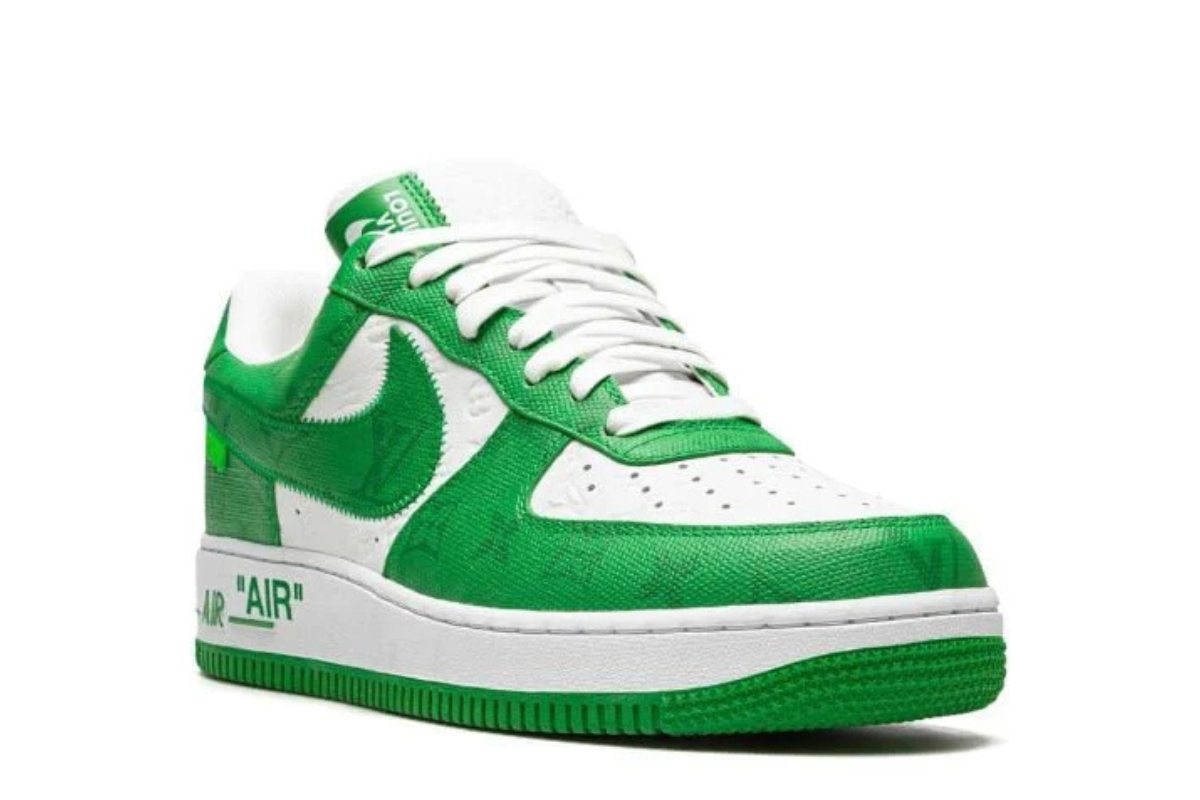 Nike x Louis Vuitton Air Force 1 Low Virgil Abloh - White/Green Sneakers