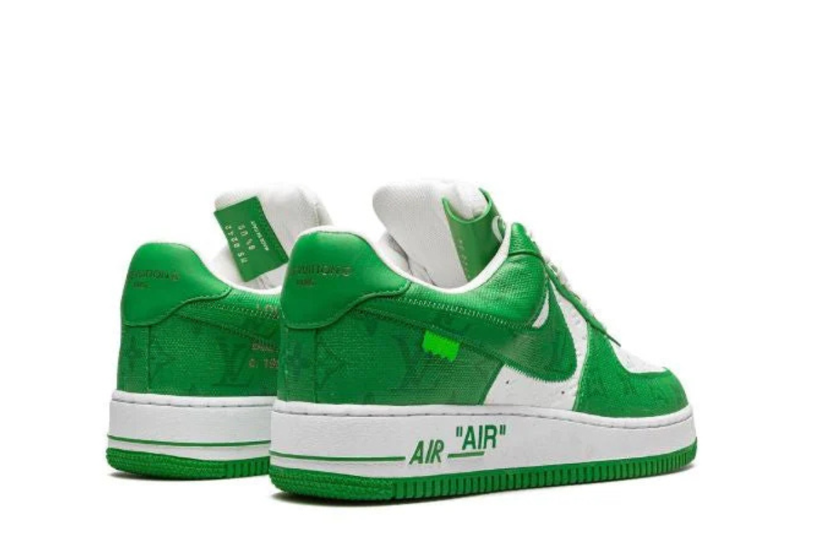 Nike x Louis Vuitton Air Force 1 Low Virgil Abloh - White/Green Sneakers