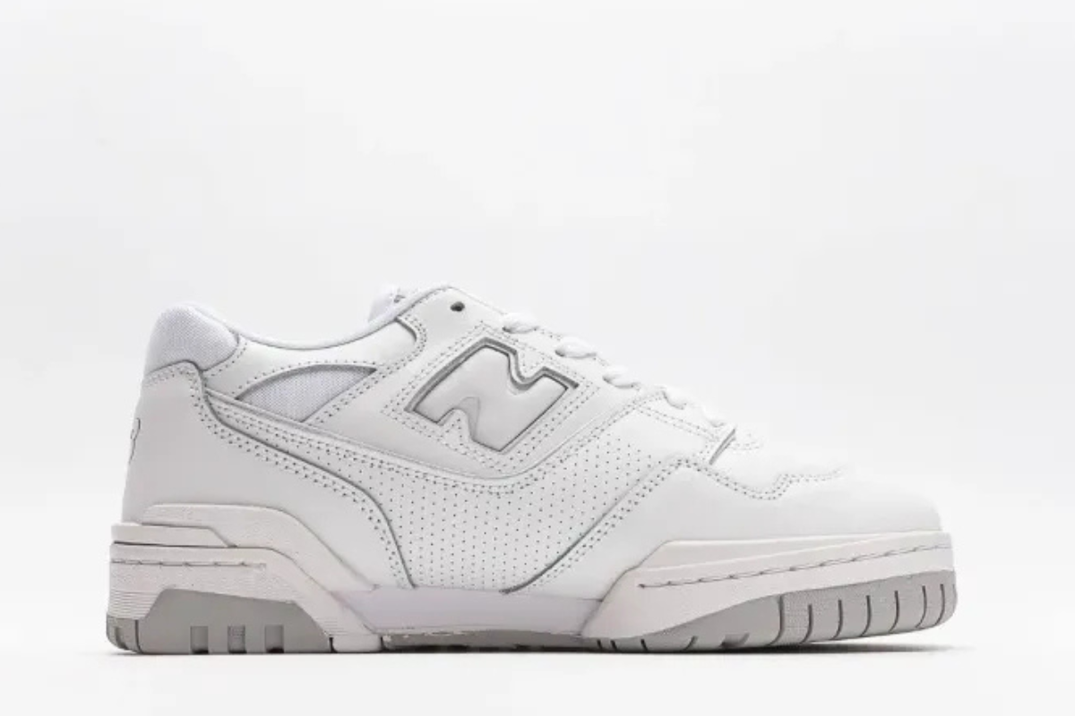 New Balance 550 White and Grey Edition