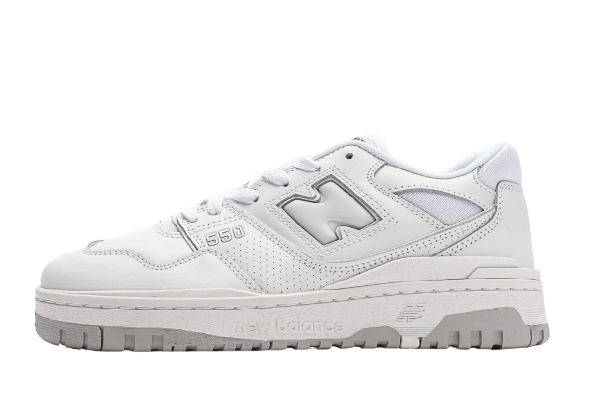 New Balance 550 White and Grey Edition