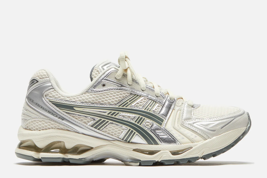 Asics Gel-Kayano 14 Shoes, Birch/Dark Colorway