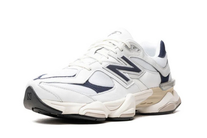 New Balance 9060 in "White/Navy"