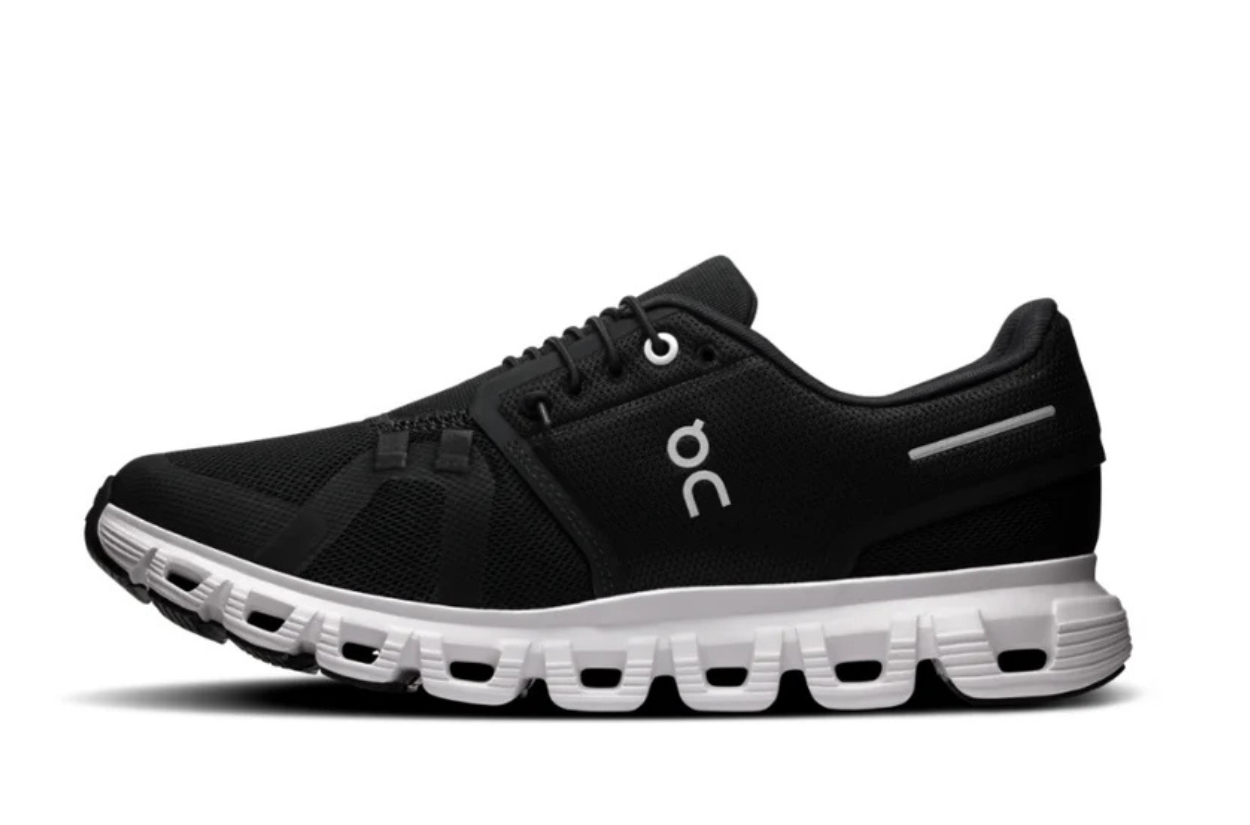 On Cloud 6 - Black/White Colorway