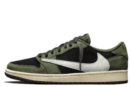 Travis Scott x Air Jordan 1 Low OG Black Olive Edition