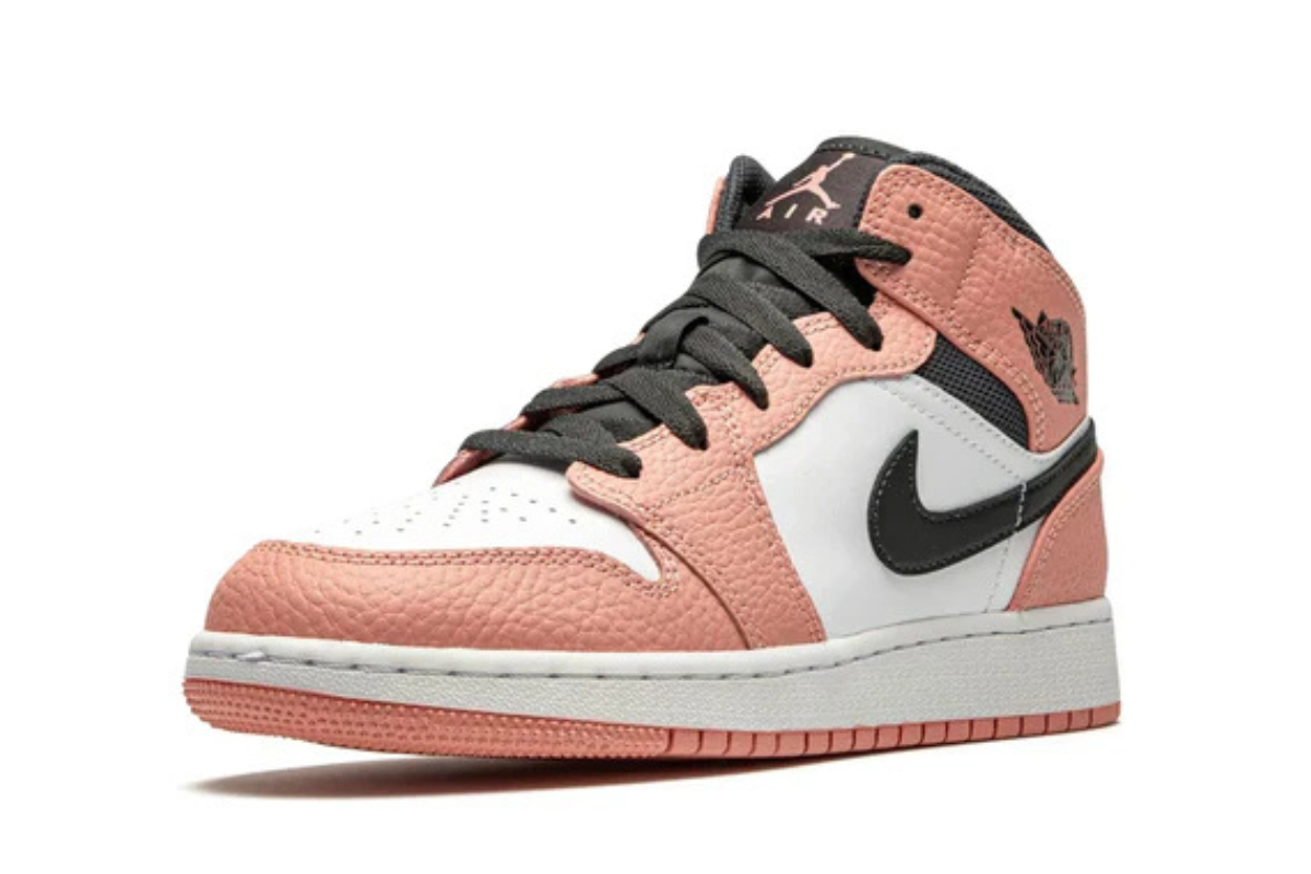 Air Jordan 1 Mid GS Pink Quartz  Edition