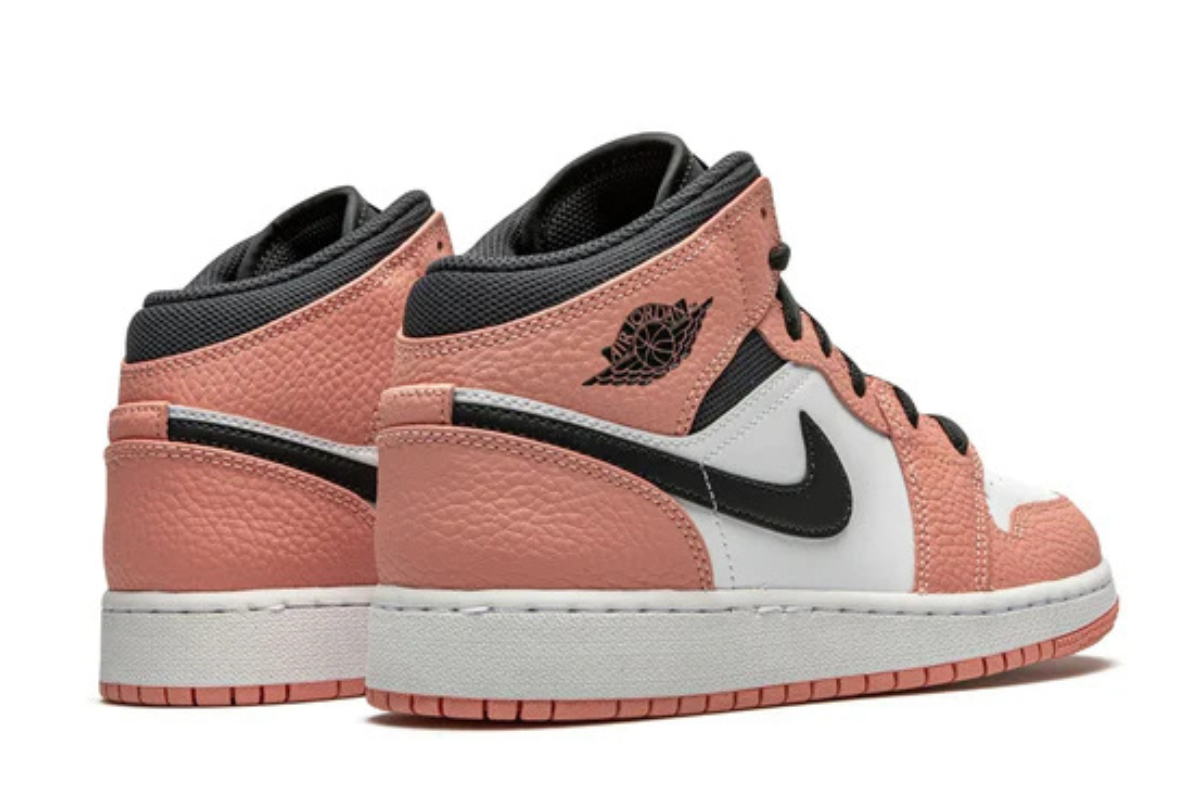 Air Jordan 1 Mid GS Pink Quartz  Edition