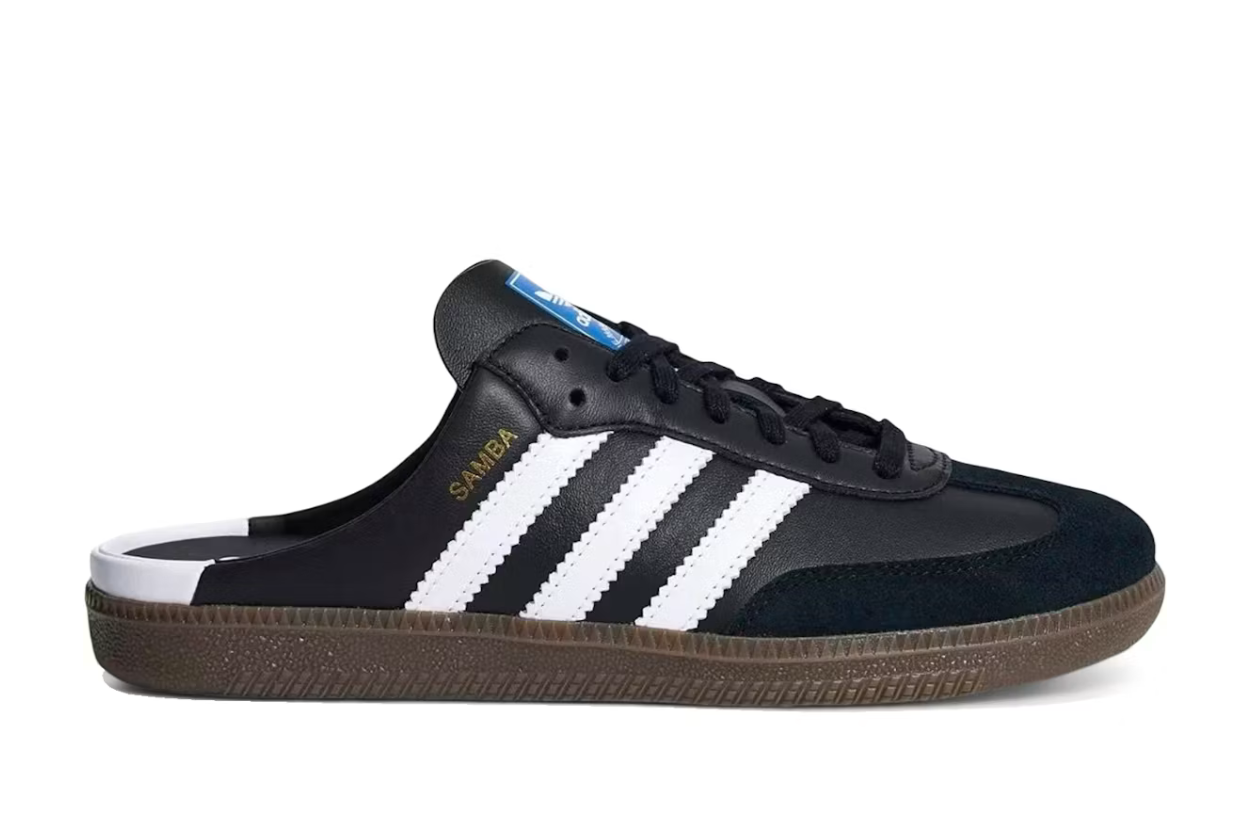 Adidas Samba Mule Black White Gum