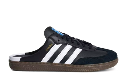 Adidas Samba Mule Black White Gum