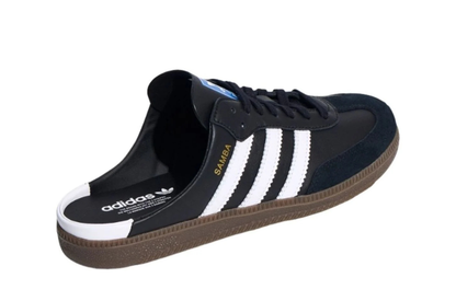 Adidas Samba Mule Black White Gum