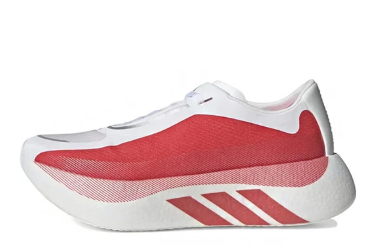 Adidas Hyper Boost Edge White Pure Ruby Colorway