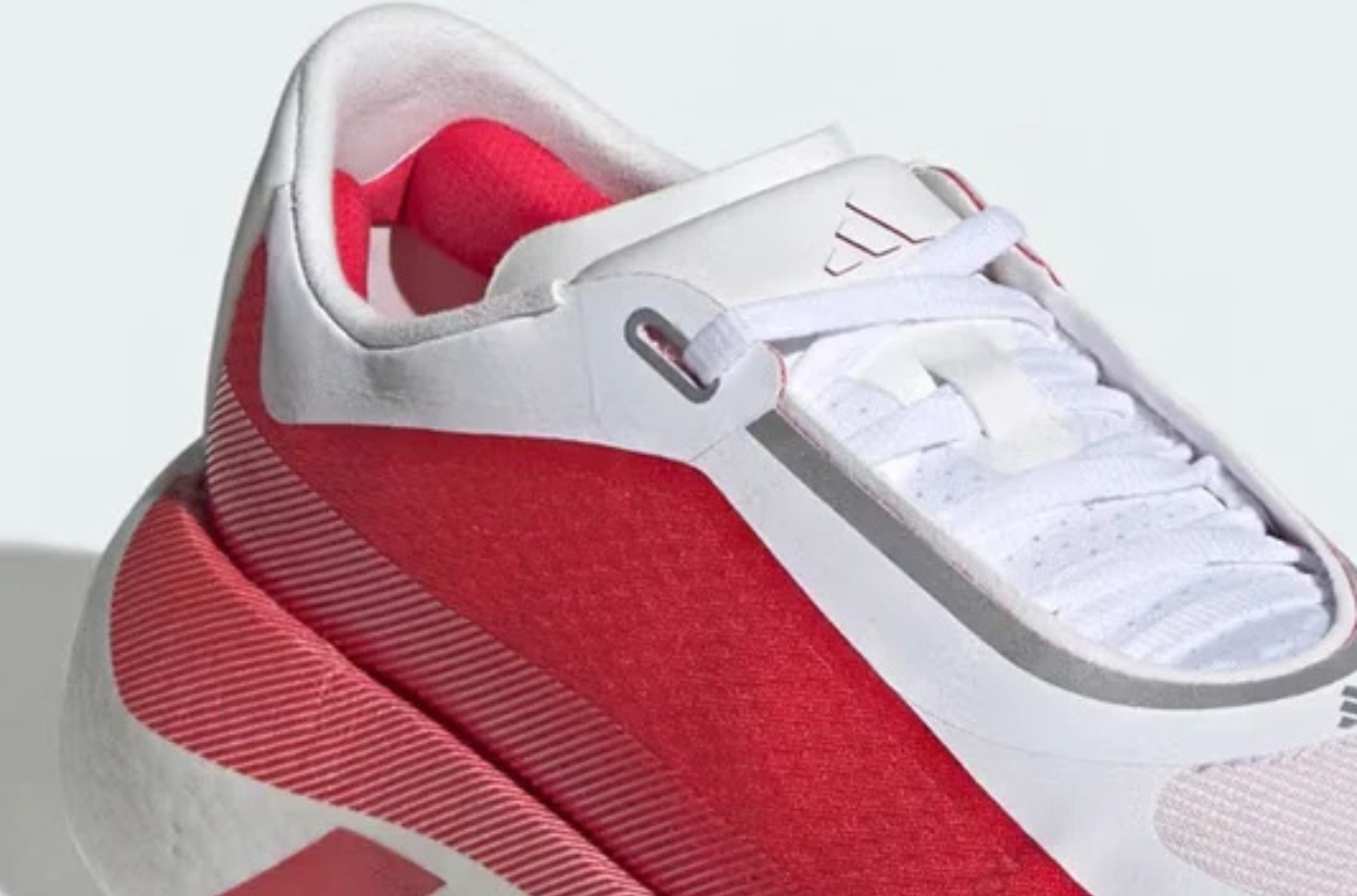 Adidas Hyper Boost Edge White Pure Ruby Colorway