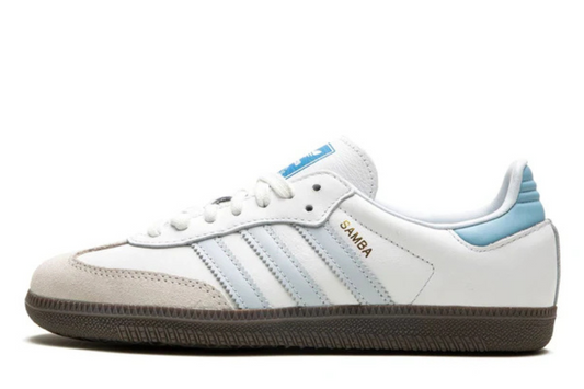 Adidas Samba OG "White/Halo Blue"