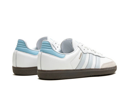 Adidas Samba OG "White/Halo Blue"