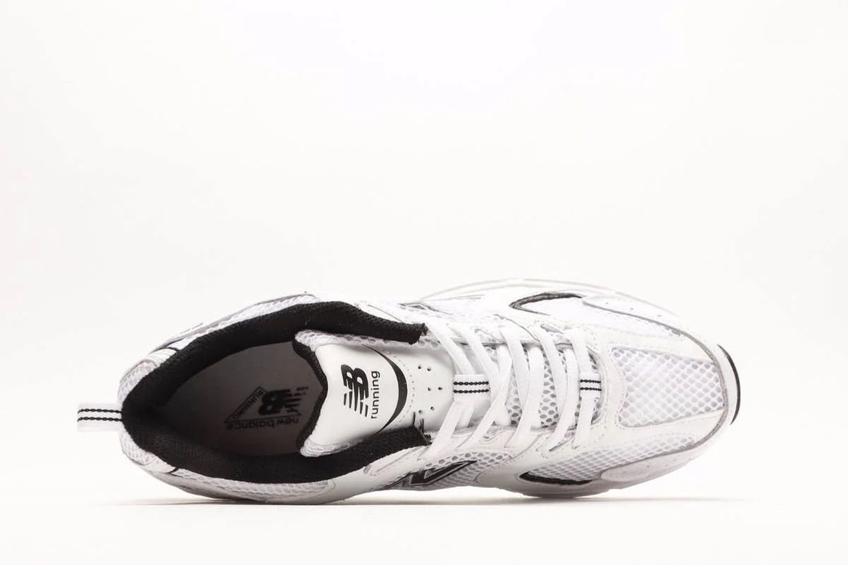 New Balance 530 in White and Black