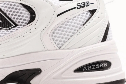 New Balance 530 in White and Black