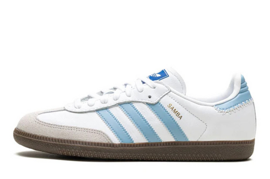 Adidas Samba OG "White/Sky Blue"